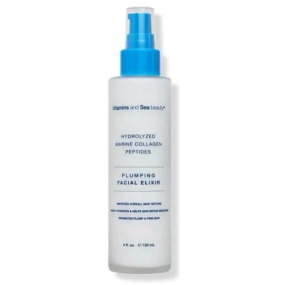 Vitamins Sea Beauty Hydrolyzed Marine Collagen Peptides Plumping Facial PC - Picture 1 of 1